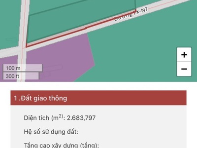 Bán đất mặt tiền ĐH 619 Long Nguyên - Bàu Bàng. DT 2,68Ha 3