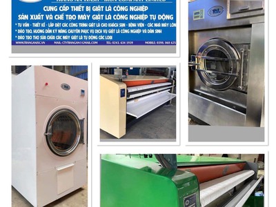 Công ty tnhh giặt là tràng an cung cấp thiết bị giặt là công nghiệp sản xuất và chế tạo máy giặt là 0