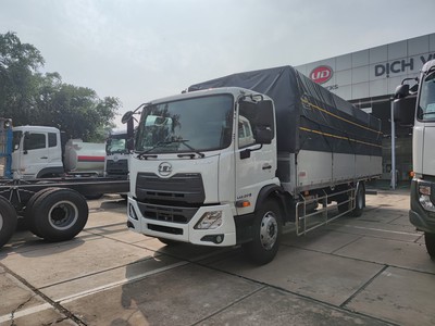 Xe tải thùng UD Trucks LKE 210 Thùng mui bạt 5