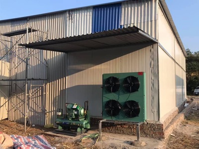 Lắp đặt kho lạnh mới tại Hải phòng 1