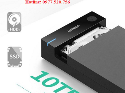 Box ổ cứng 2.5 inch USB 3.0 Ugreen 30847, HDD Box 3.5  USB 3.0 Sata Ugreen 50422 tại Hải Phòng 5