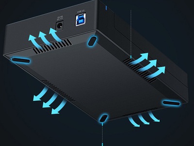 Box ổ cứng 2.5 inch USB 3.0 Ugreen 30847, HDD Box 3.5  USB 3.0 Sata Ugreen 50422 tại Hải Phòng 8