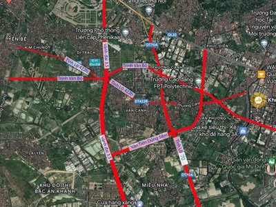 Bán đất dịch vụ khu 4.5ha Vân Canh Hoài Đức, Diện tích 58m2 1