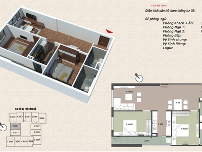Cần bán gấp căn 3 phòng ngủ chung cư viễn đông star giáp nhị 0