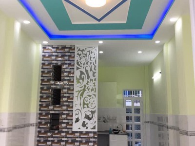 Bán nhà MT đường Ụ Cây, P10, Q8, 52m2, 1T2L sân thượng, SHR, 5,4 tỷ. 0