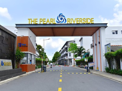 Nhà Phố The Pearl Riverside TT Bến Lức, Giá 3,3 Tỷ SHR 0