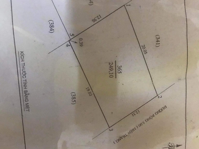  Bán đất tặng nhà cấp 4 còn mới , xóm 18 nghi phú  Diện tích 250m2 , mặt tiền hơn 12m  Hướng đ 0