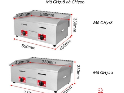 Bếp chiên rán mặt phẳng dùng gas- bếp chiên rán mặt phẳng- tepphanyaki kiểu nhật dùng gas 0