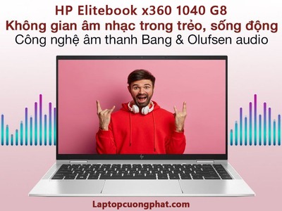 HP EliteBook X360  1040 G8 i7-1185G7 Ram 32Gb SSD 512Gb 14″ FHD Touch LikeNew 9