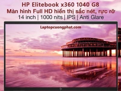 HP EliteBook X360  1040 G8 i7-1185G7 Ram 32Gb SSD 512Gb 14″ FHD Touch LikeNew 11