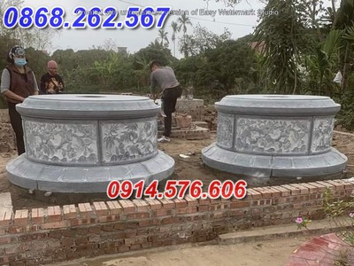 12  xây mộ bằng đá xanh quây đẹp bán lâm đồng 1