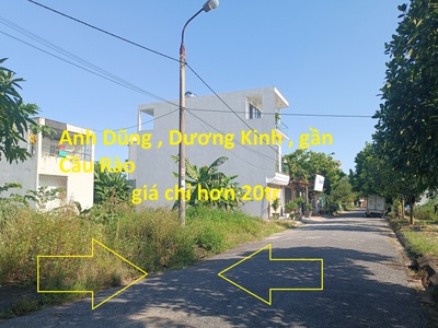 Nhà 1 tầng mặt đường tđc vườn đốm , anh dũng , dương kinh 2,3 tỷ 1