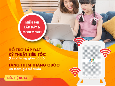 Dịch vụ Internet FPT chất lượng cao - Tận hưởng tốc độ đỉnh cao với gói ưu đãi đặc biệt 0
