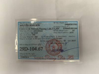 Bán xe starex 2016 nhập khẩu hàn quốc đường vạn phúc, phường vạn phúc, quận hà đông, hà nội 4