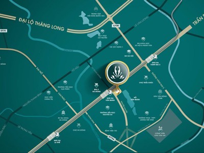 Dự án có vị trí đẹp nhất Quận Hà Đông, trên 2 mặt tiền đường huyết mạch Trần Phú và Nguyễn Khuyến 0