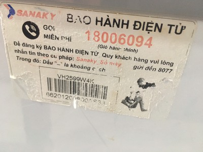 Tủ đông mát 2 ngăn Sanaky Inverter 250 lít VH-2599W4K, 90 bảo hành 06 tháng. 2