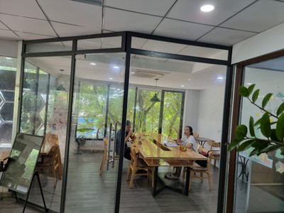 Cho thuê văn phòng mặt tiền đường số 2 KDC Belleza 1