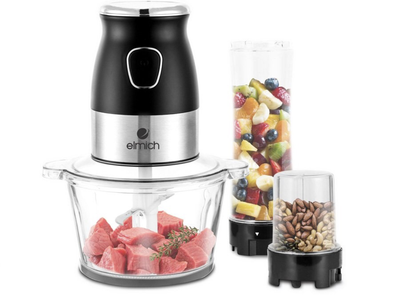 Được tặng không dùng đến,còn mới nguyên,máy xay đa năng elmich bán 800 1