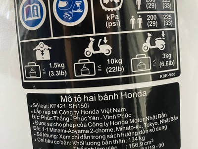 Cần bán SH Việt 150 ABS 2018 màu trắng cực chất lượng. 5