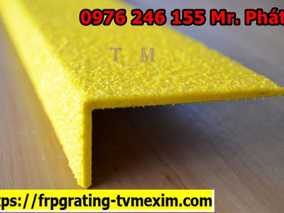 Sàn thao tác, tấm sàn chống trượt frp, thanh Y shape frp, ống tròn phi 50 frp chống gỉ 8