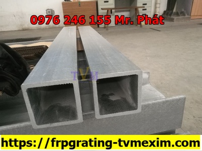 Sàn thao tác, tấm sàn chống trượt frp, thanh Y shape frp, ống tròn phi 50 frp chống gỉ 0