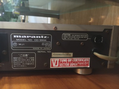 Đầu đĩa nghe nhạc CD marantz CD 99se hi-end xịn sò 2