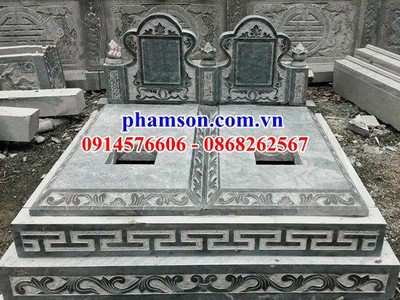 63  Mộ đá đôi hiện đại đẹp bán gia lai 2