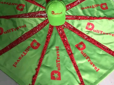 May cờ du lịch, cán cờ hướng dẫn viên 2