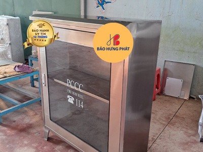 Sản xuất sỉ và lẻ vỏ tủ PCCC Inox các loại 201, 304, 316 5