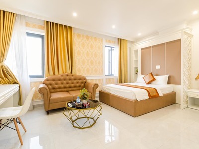 Cho thuê tòa nhà 8 tầng mặt đường quận Hải An 6