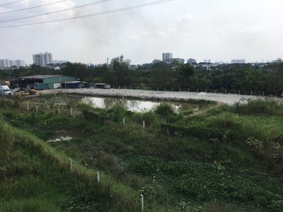 Bán đất mặt tiền đường võ chí công bên hông cầu phú hữu 4