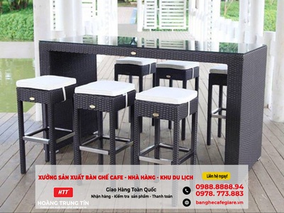 Bàn ghế cafe, nội ngoại thất nhà hàng giá rẻ tại TP Long Xuyên 7