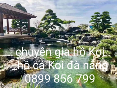 Tiếng róc rác chảy hồ Koi âm hưởng cuộc sống. 2
