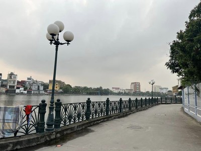 Bán đất mặt hồ Bình Minh, khu Máy Sứ, ph Phạm Ngũ Lão, TP HD, 78m2, mt 6m, view đẹp 0