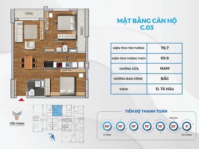 Cần bán căn hộ suất ngoại giao giá 19.5tr/m2 tại dự án NOXH NHS Trung Văn Nam Từ Liêm Hà Nội 0