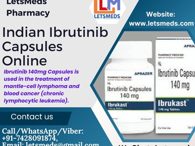 Buy Indian Ibrutinib 140mg Capsules Wholesale Price Online Philippines 0