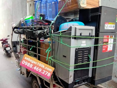 Thuê xe ba gác chuyển đồ, chở hàng giá rẻ tại Hà Nội 0