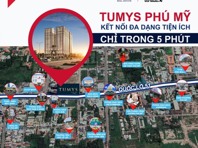 Tumys phú mỹ: kết nối đa dạng tiện ích chỉ trong 5 phút 0