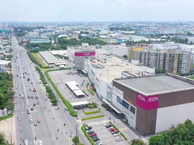 Đất mặt bằng ngay cạnh siêu thị aeon mall -21 triệu/m2 4
