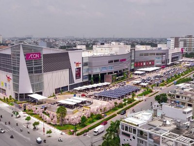 Đất mặt bằng ngay cạnh siêu thị aeon mall -21 triệu/m2 0