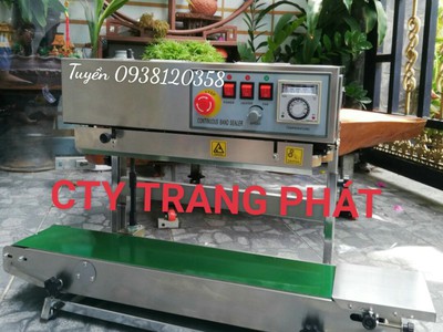 Máy hàn miệng túi bao bì dạng đứng tải trọng 15kg 0