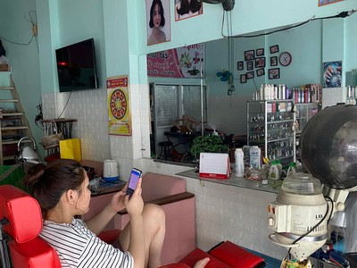 Sang nhượng salon tóc chung cư becamer hòa lợi   phường hòa phú   thủ dầu một   bình dương 2