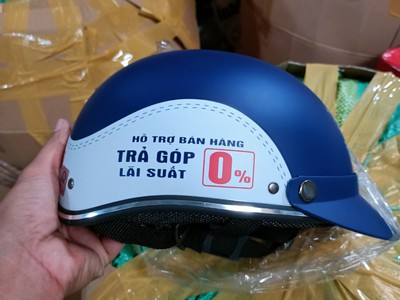 Nón bảo hiểm in logo thương hiệu cách truyền thông hiệu quả 1