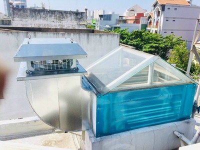 Công trình lắp đặt Quạt cấp khí tươi Vortex cho nhà phố 4 tầng - Tân Sơn Nhì, Tân Phú, HCM 3
