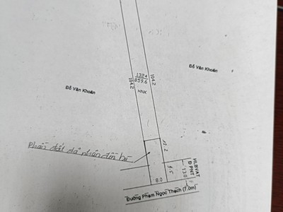 Bán nhà 2 mặt tiền đường lớn phạm ngọc thạch 2