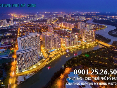 BÁN Midtown phú mỹ hưng 3PN 7.9 tỷ The symphony toà M6 120m2 view sông full NT 6