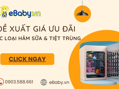 Máy hâm sữa tiệt trùng Đà Nẵng - Lựa chọn tuyệt vời cho mẹ 0