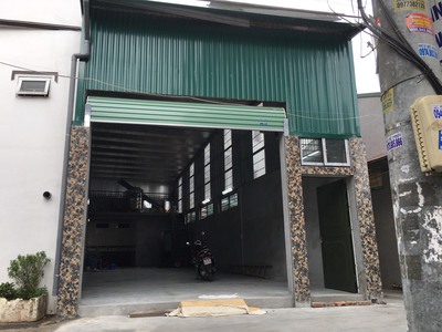Cho thuê nhà 100m2 làm kho xưởng ở xã Liên Ninh, Thanh Trì, Hà Nội 0