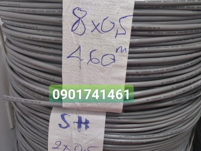 Cáp điều khiển có lưới đồng chống nhiễu 3