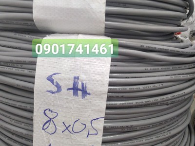 Cáp điều khiển có lưới đồng chống nhiễu 4